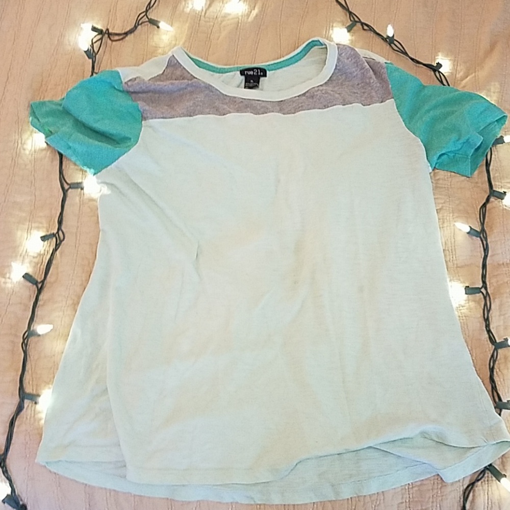Blue tee-shirt